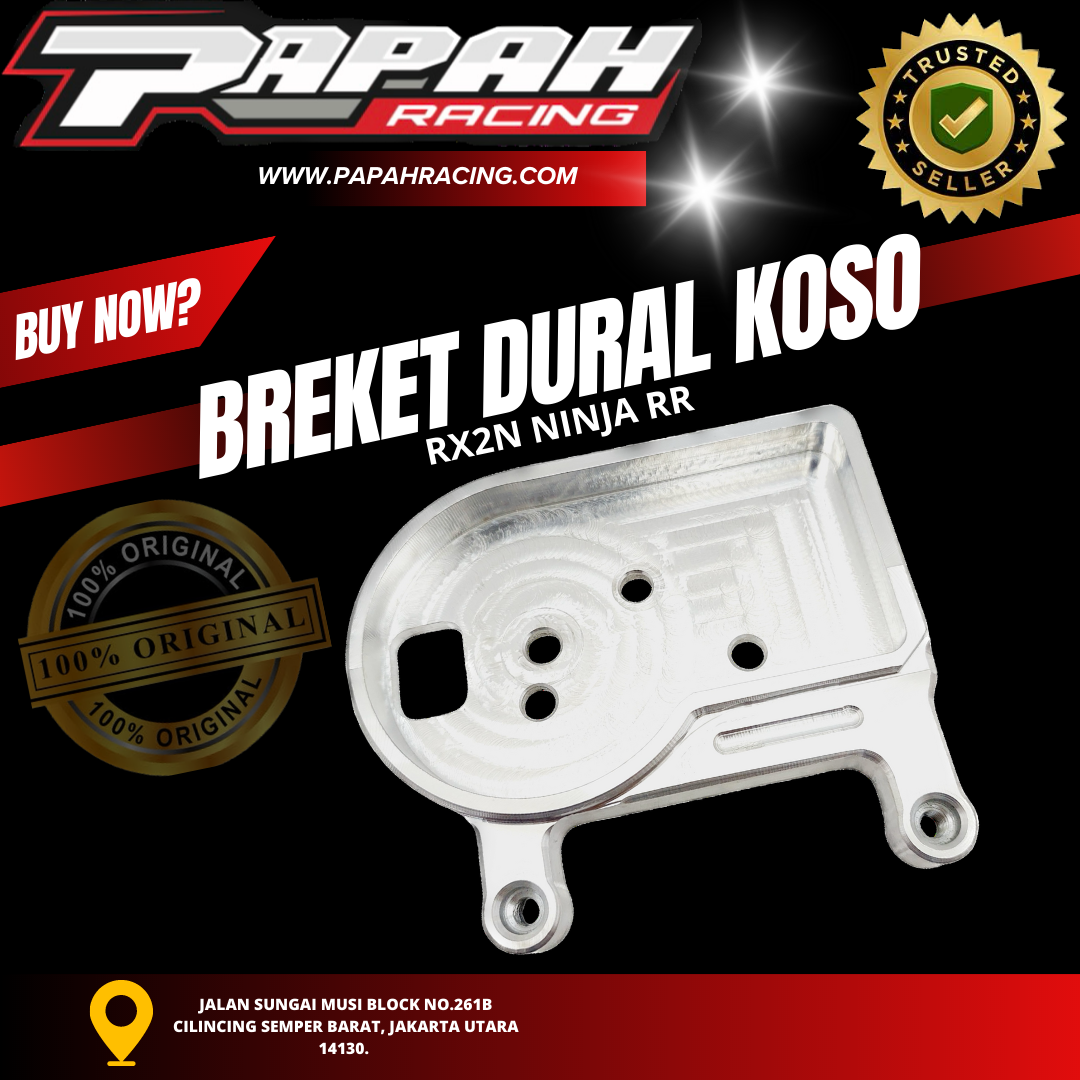 BREKET DURAL KOSO RX2N NINJA RR